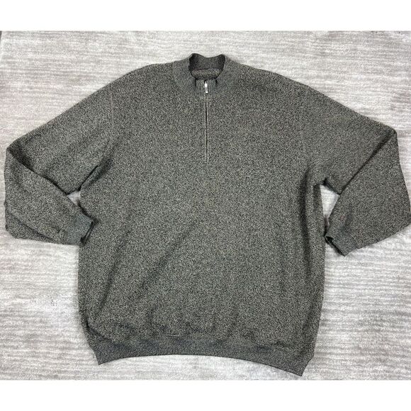 Greg Norman‎ Sweater Mens Extra Large Gray Long Sleeve Pullover Casual Outdoors - Picture 1 of 12